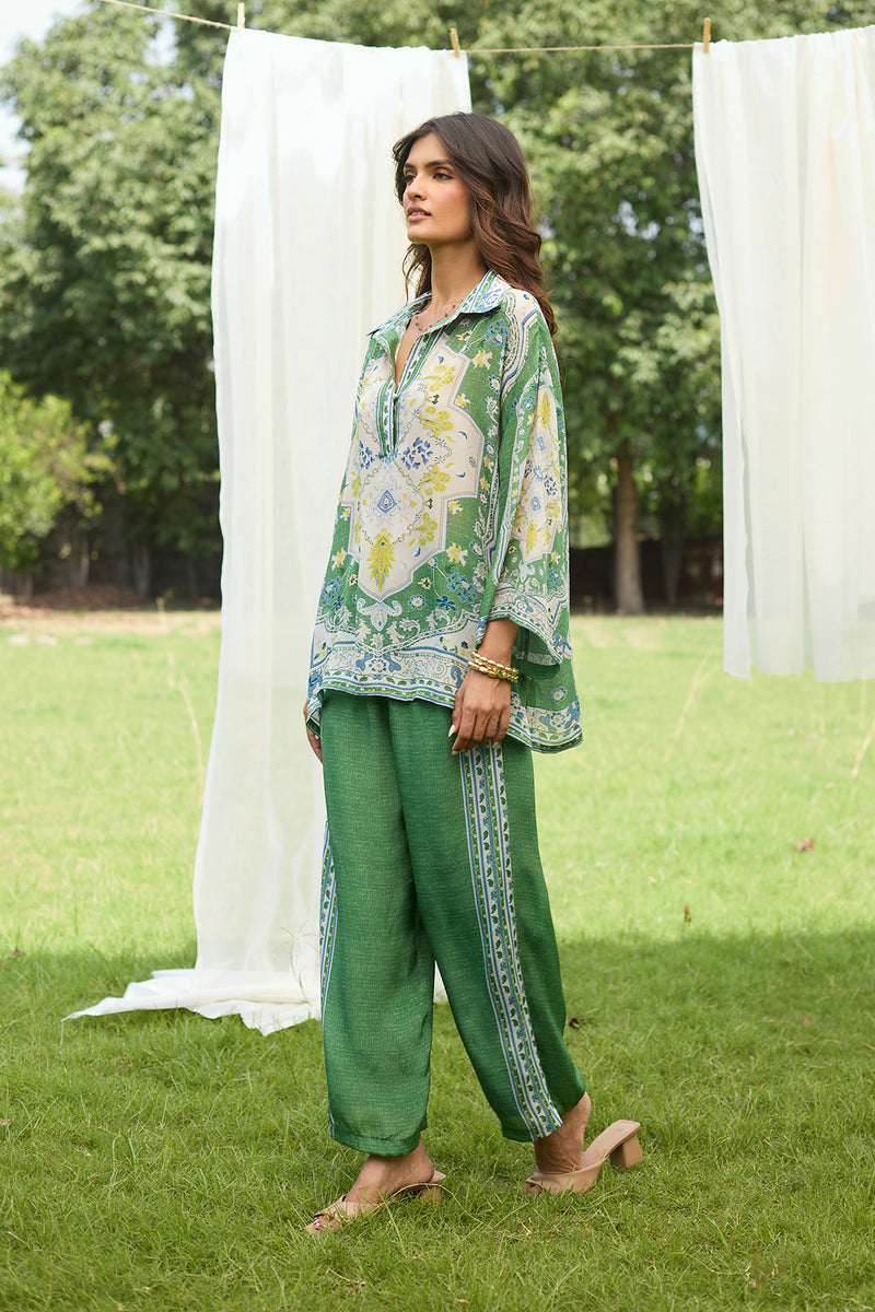 Sanditti Mehak Green Print Set