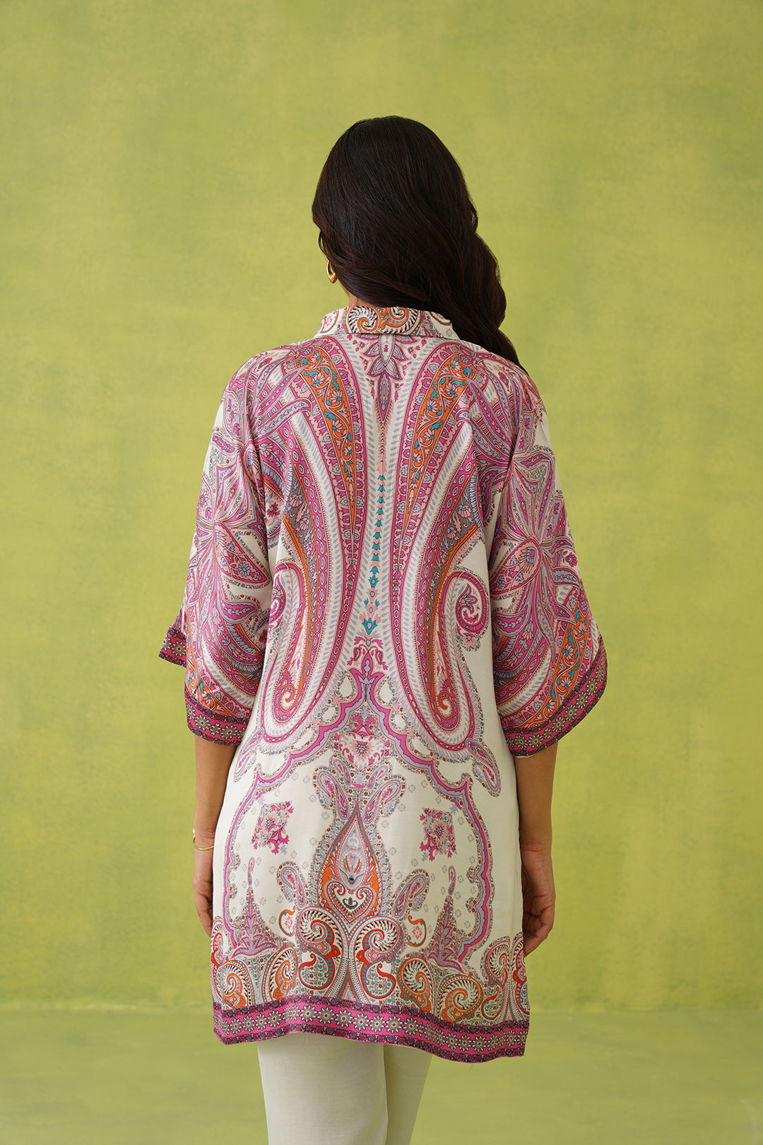 Sanditti Noor Wine Paisley Co-ord Set