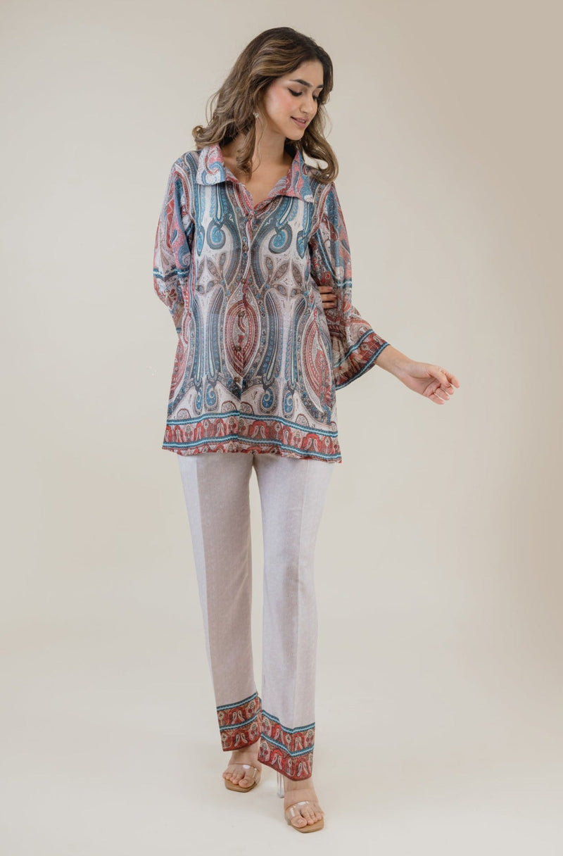 Sanditti Paisley Printed Co-ord Set