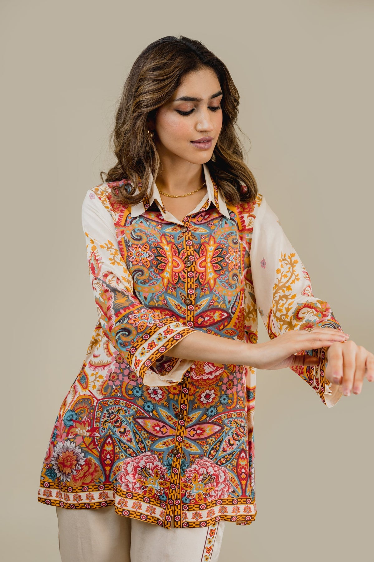 Sanditti Seher Paisley Co-ord Set