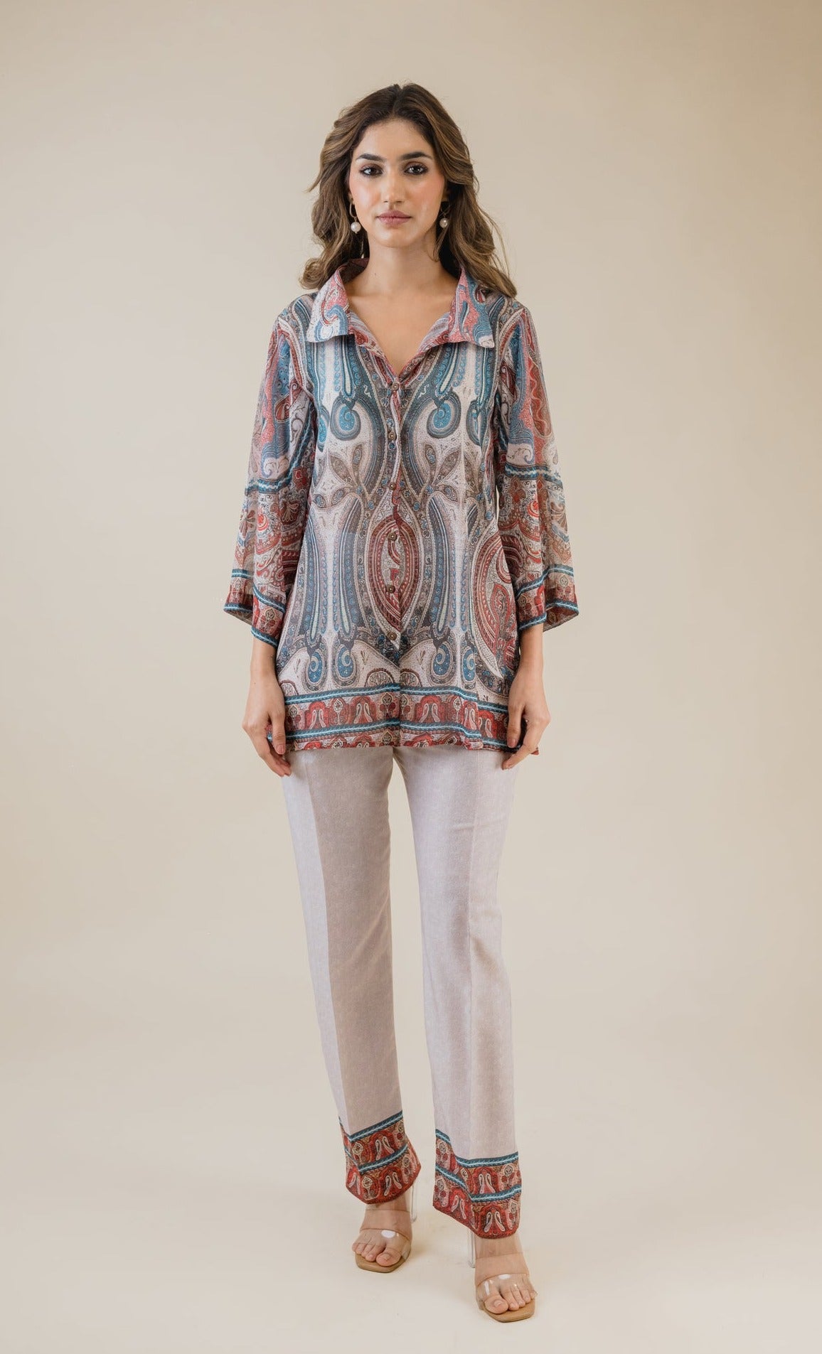 Sanditti Paisley Printed Co-ord Set