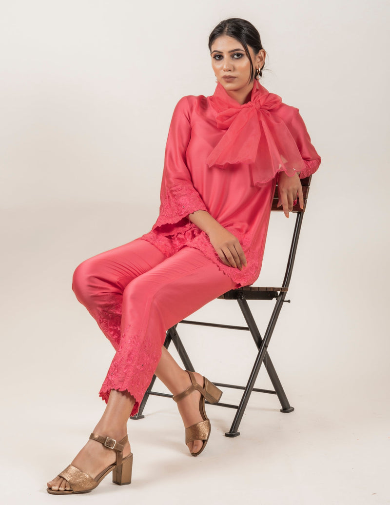 Sanditti PUNCH PINK CO-ORD SET
