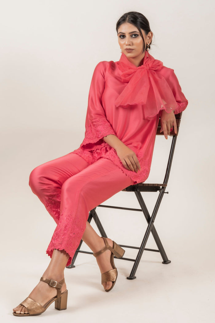 Sanditti PUNCH PINK CO-ORD SET