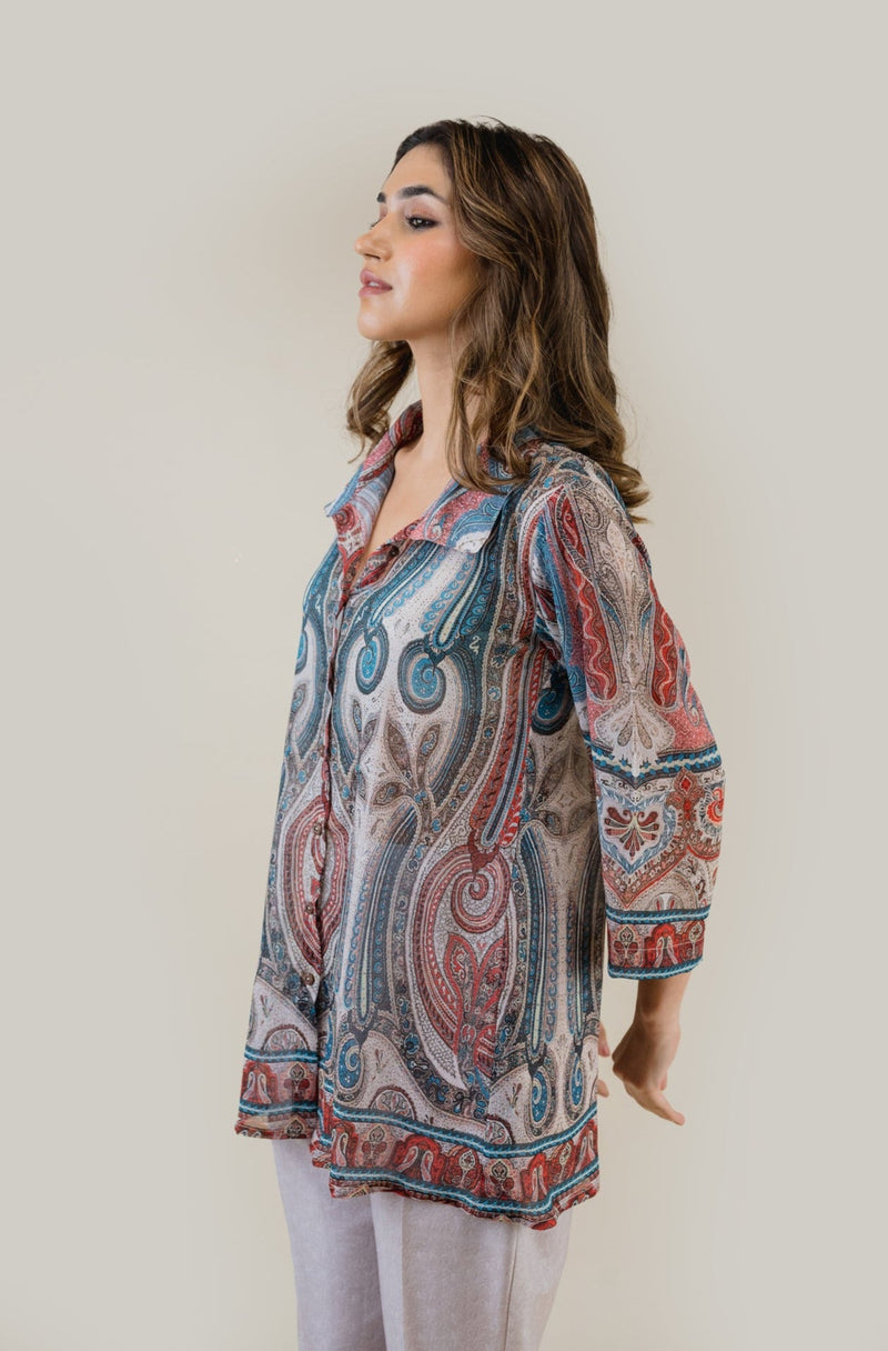Sanditti Paisley Printed Co-ord Set