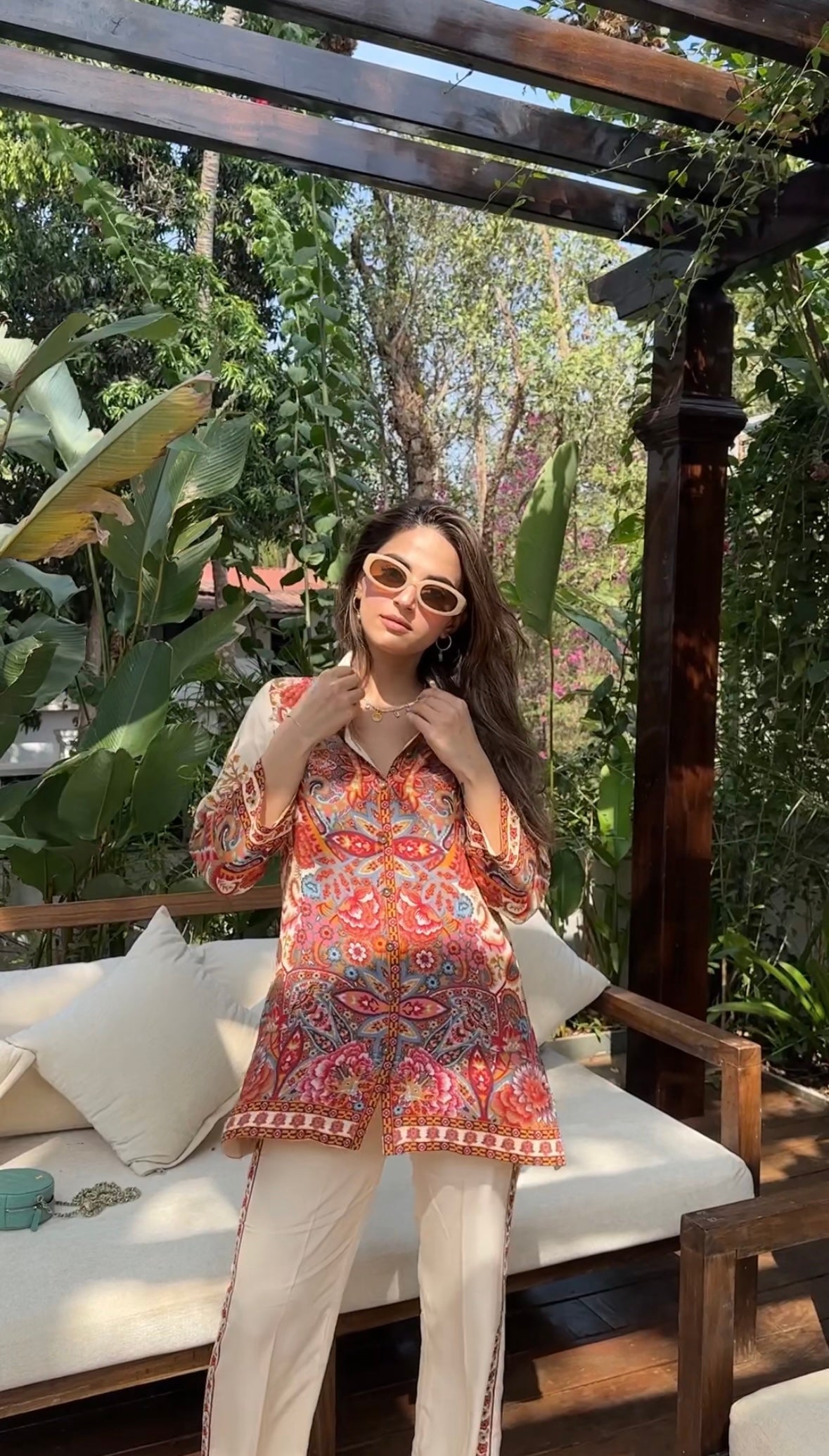 Sanditti Seher Paisley Co-ord Set