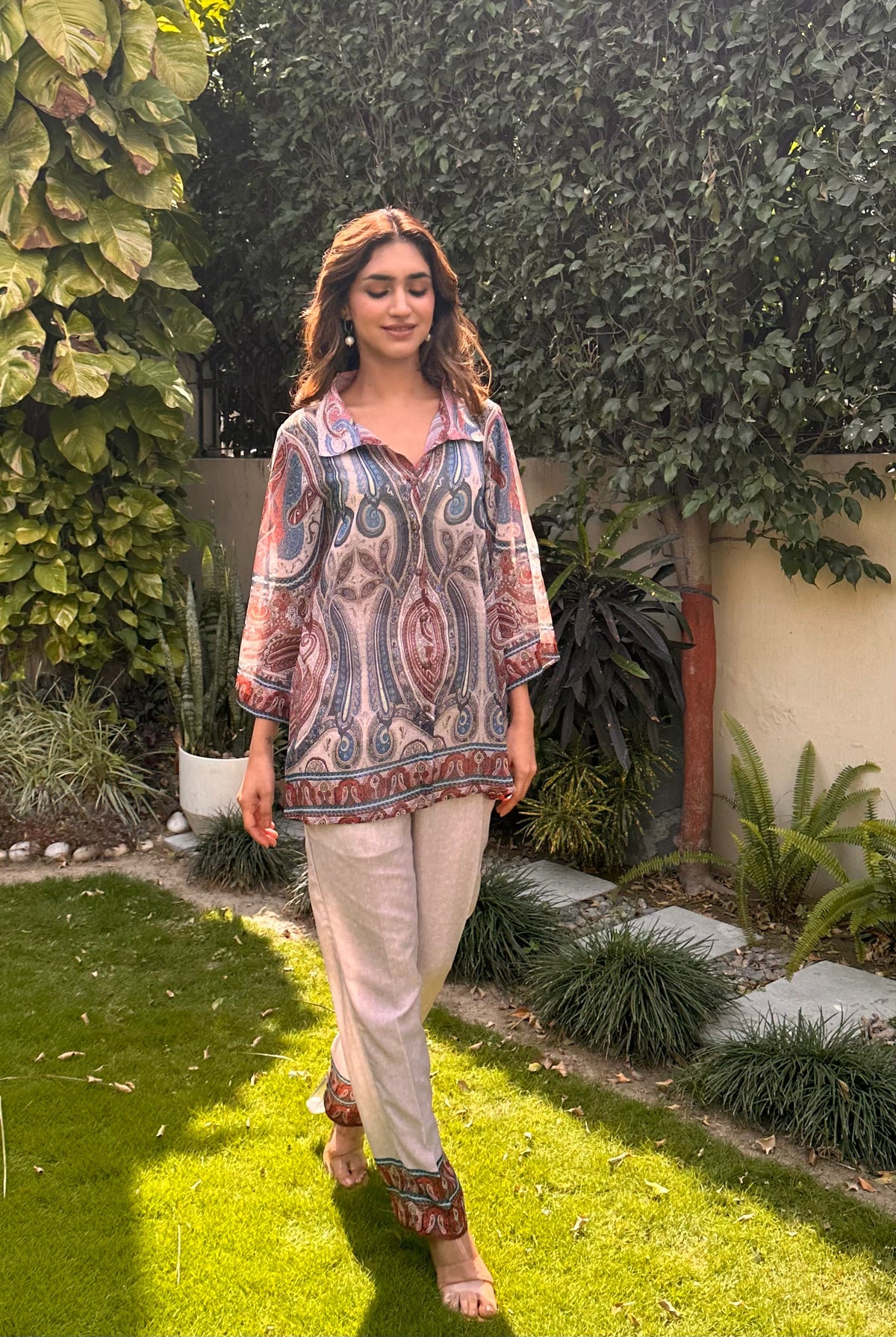 Sanditti Paisley Printed Co-ord Set